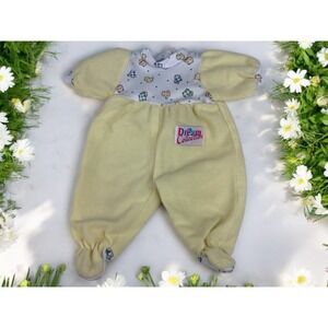 Dream Collection All In One Yellow With Ducks Doll Outfit Fits 12"‎ Doll